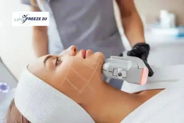 image of HIFU Rochester treatment in progress.