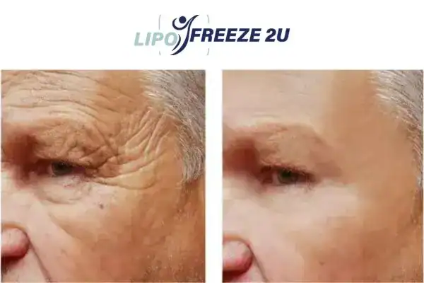 Mens before and after Morpheus 8 Rochester results.